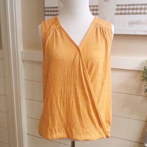 Cable & Gauge Sleeveless Top, Size Medium